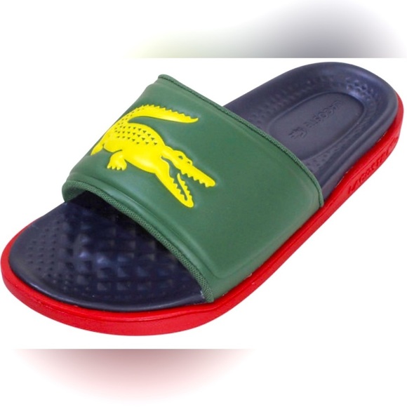 🏝️ NWT Croco Dualiste slide - Picture 1 of 8